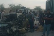 تصادف هولناک در جاده دزفول به شوشتر منجر به جان‌ باختن راننده پراید شد