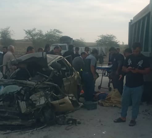 تصادف هولناک در جاده دزفول به شوشتر منجر به جان باختن راننده پراید شد