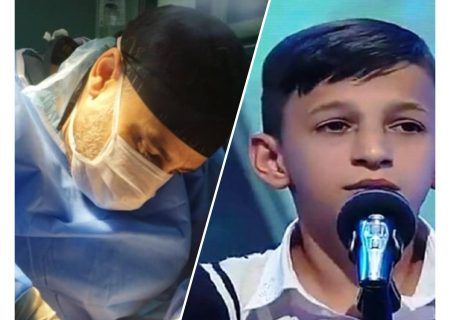 پیام تقدیر و تشکر اهالی مسجدسلیمان از پزشکان معالج آرمان امیدی خواننده ی برنامه ی عصر جدید