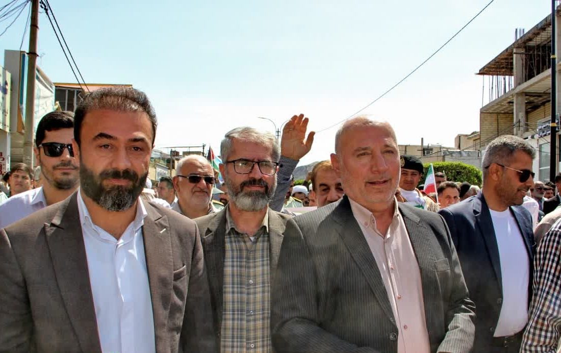گزارش اختصاصی پایگاه خبری نور از راهپیمایی روز جهانی قدس در مسجدسلیمان