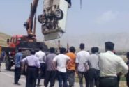 حادثه تلخ تصادف در جاده روستایی لالی؛ یک فوتی بر جای گذاشت  