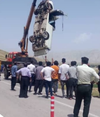 حادثه تلخ تصادف در جاده روستایی لالی؛ یک فوتی بر جای گذاشت