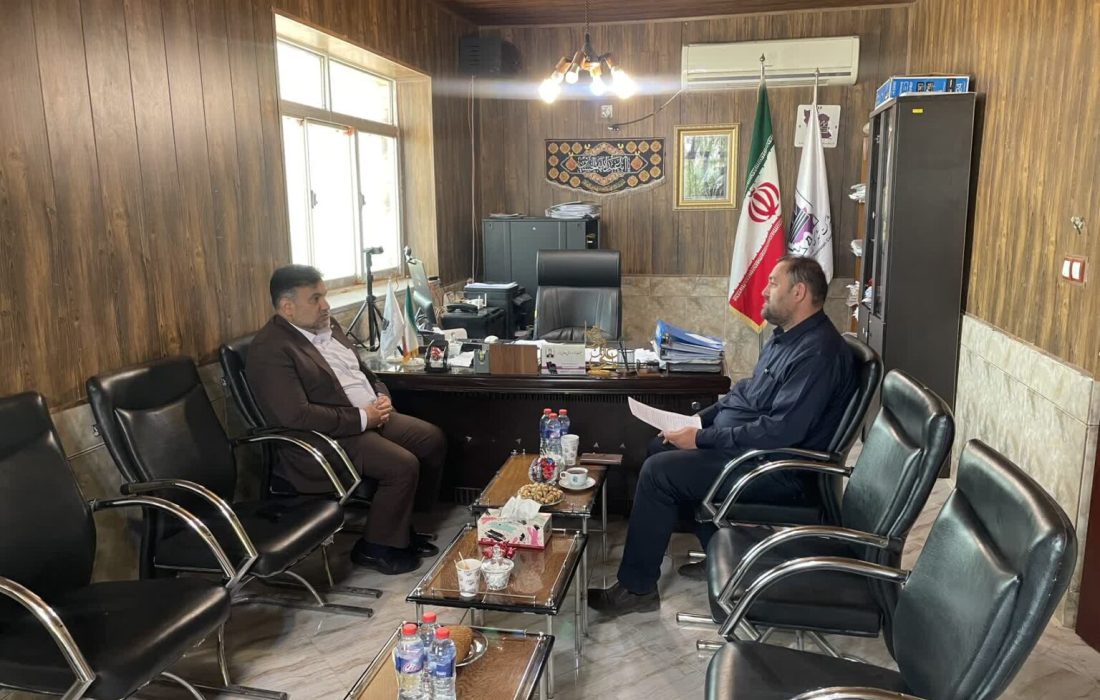 بازدید فرماندار مسجدسلیمان از شهرک صنعتی شماره یک و بررسی آخرین وضعیت واحدها