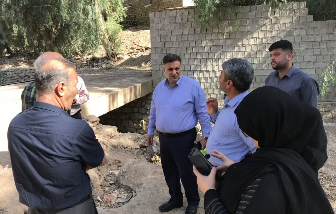 آغاز پروژه لولهگذاری فاضلاب در منطقه ریلوی مسجدسلیمان