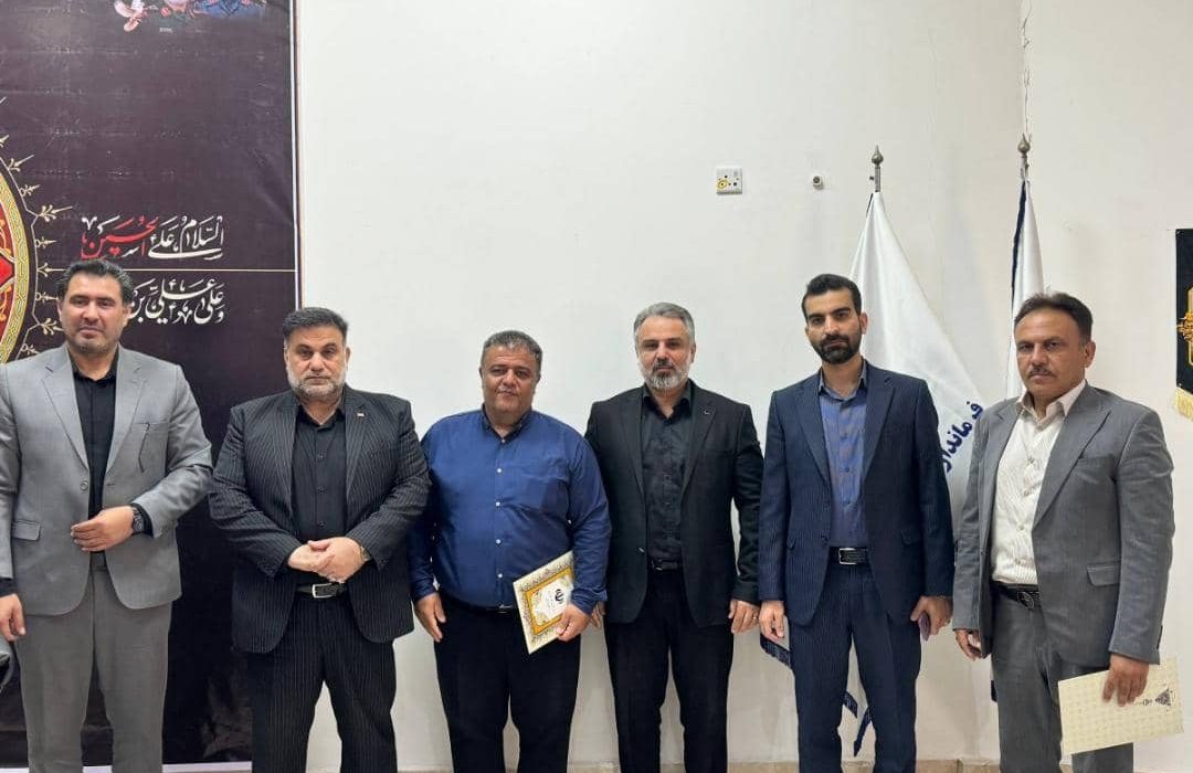 تقدیر از رئیس سابق و معرفی سرپرست جدید اداره تعاون، کار و رفاه اجتماعی مسجدسلیمان  