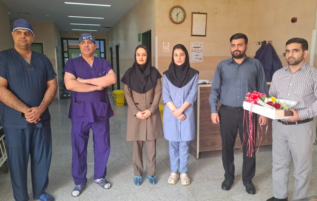 نجات جان بیمار صعبالعلاج در مسجدسلیمان به همت کادر درمان بیمارستان ۲۲ بهمن