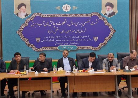 اتخاذ تصمیمات فوری برای رفع محرومیت در حوزه آب و برق چهارشهرستان مسجدسلیمان ، لالی ،  هفتکل و اندیکا 