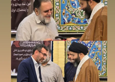 معارفه مسئولان جدید دفتر امام جمعه و ستاد برگزاری نماز جمعه مسجدسلیمان