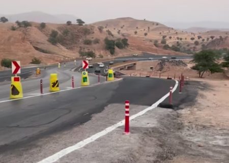 هشدار پایگاه خبری نور نسبت به وضعیت بحرانی جاده موسوم به «چه کنم» در مسجدسلیمان