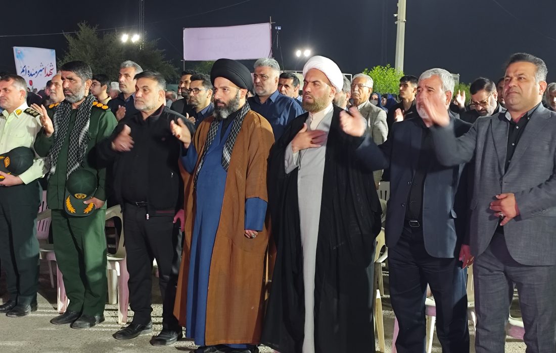 فاطمیه و شهیدان؛ همآوایی حماسه و ایثار در مسجدسلیمان