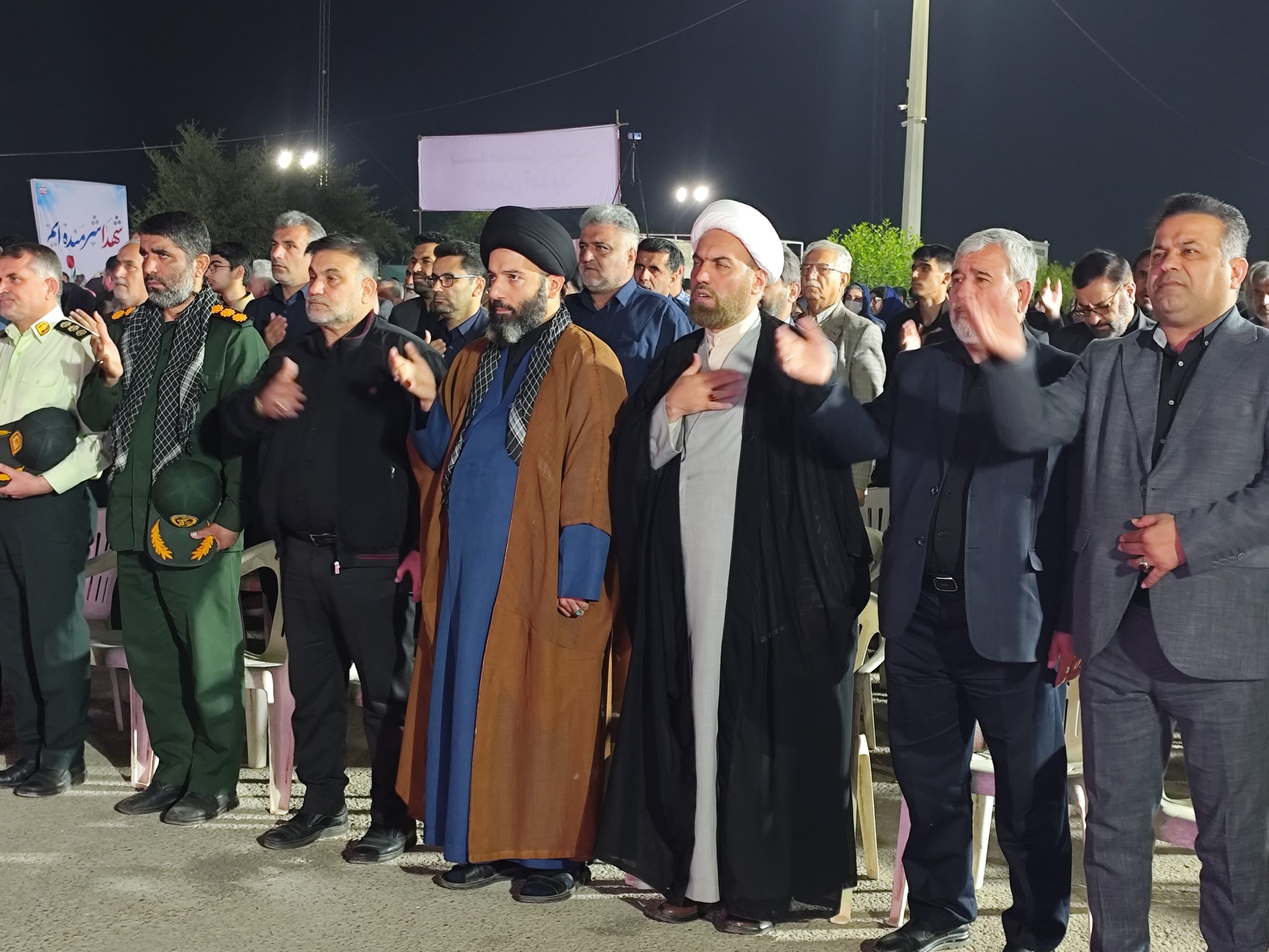 فاطمیه و شهیدان؛ هم‌آوایی حماسه و ایثار در مسجدسلیمان