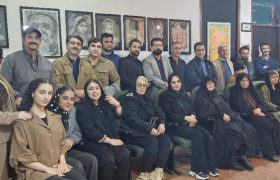 افتتاح نمایشگاه نقاشی “روایت رنگ‌ها” به مناسبت میلاد حضرت زهرا(س) و روز زن