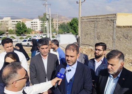 کلنگ‌زنی پایگاه اورژانس ۱۱۵ مسجدسلیمان با پیگیری‌های دکتر رضا جباری