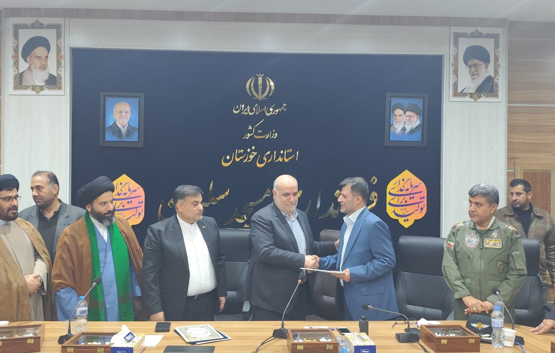 آیین تکریم فرماندار سابق و معارفه فرماندار جدید شهرستان مسجدسلیمان برگزار شد