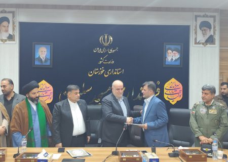 آیین تکریم فرماندار سابق و معارفه فرماندار جدید شهرستان مسجدسلیمان برگزار شد