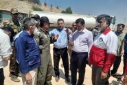 مهار آتشسوزی گسترده در کارخانه تانکسازی شهید فرخنیا با تلاش ۸ اکیپ آتشنشانی مسجدسلیمان