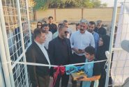 چمن مصنوعی مجموعه ورزشی فرهنگیان با حضور دکتر رضا جباری افتتاح شد