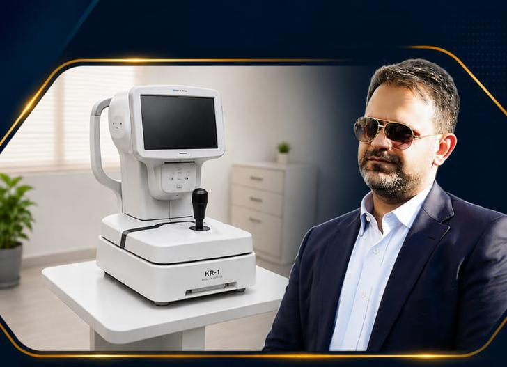 پیگیری دکتر رضا جباری نماینده مردم در مجلس شورای اسلامی، بیمارستان امید لالی را به دستگاه اتورفرکتوکراتومتر مجهز کرد